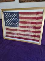 Oude Amerikaanse vlag in lijst, Diversen, Vlaggen en Wimpels, Ophalen