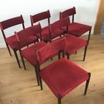6 vintage Bovenkamp Aksel Bender Madsen stoel stoelen, Ophalen, Nvt, Nvt, Nvt