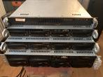 4x SuperMicro server (X10SLM-LN4F + 2xX9SCM-F + X7DBE+), Computers en Software, Servers, Ophalen, Gebruikt, 32 GB, Hot swappable onderdelen