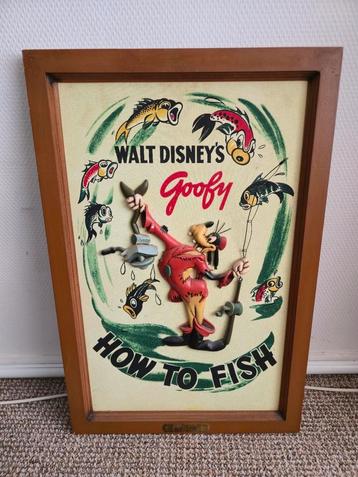Kazama Disney Goofy 3d how to fish verzamelen hengelsport beschikbaar voor biedingen