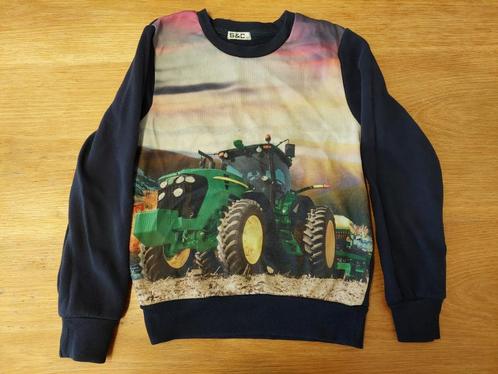 Trui, sweater S&C, met John Deere print 152, Kinderen en Baby's, Kinderkleding | Maat 152, Gebruikt, Jongen, Trui of Vest, Ophalen of Verzenden