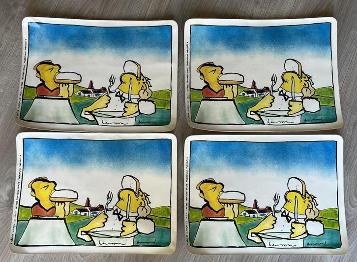 Placemats (4st.) | Herman Brood | St. Moret Uitgave, Antiek en Kunst, Kunst | Litho's en Zeefdrukken, Ophalen of Verzenden