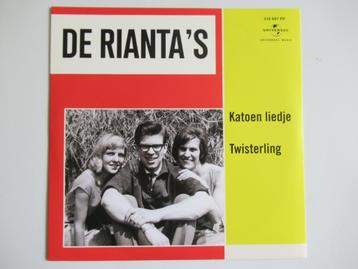 DE RIANTA'S # KATOEN LIEDJE / TWISTELING( originele versie) beschikbaar voor biedingen
