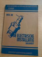 De Elektrische Installatie - J.D. Groet, Boeken, Auto's | Boeken, Ophalen, Gelezen, Algemeen, J.D. Groet