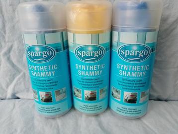 Set van 3 nieuwe Spargo synthetische zemen – superabsorberen beschikbaar voor biedingen