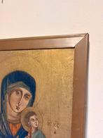 Prachtige orthodoxe icoon Heilige Maagd Maria met kind, Antiek en Kunst, Antiek | Religie, Ophalen of Verzenden