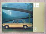 Mercedes 230 / 250 brochure uit 1972, Boeken, Auto's | Folders en Tijdschriften, Ophalen of Verzenden, Zo goed als nieuw, Mercedes