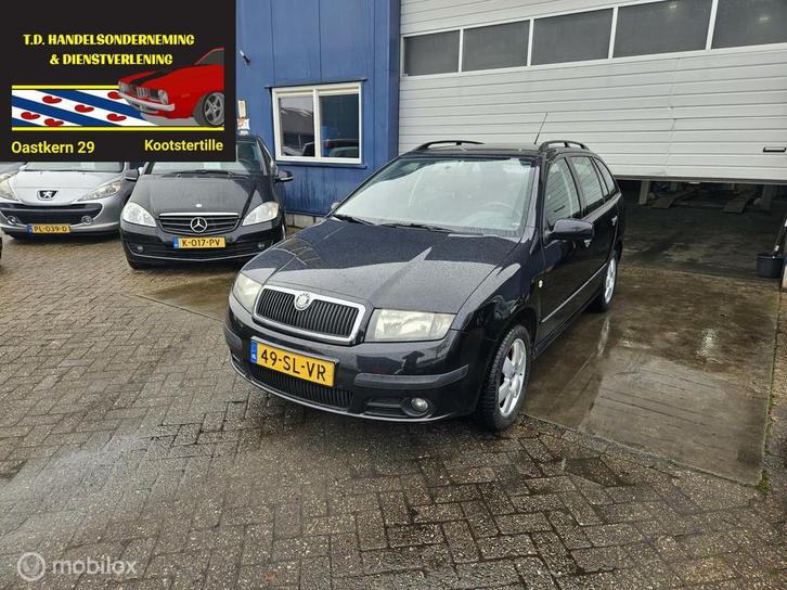 Skoda Fabia Combi 1.4-16V Equipe plus, Auto's, Skoda, Bedrijf, Te koop, Fabia, ABS, Airbags, Airconditioning, Alarm, Boordcomputer