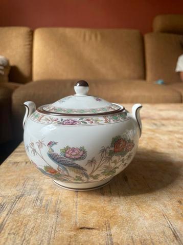 Wedgwood Kutani Crane suikerpotje beschikbaar voor biedingen