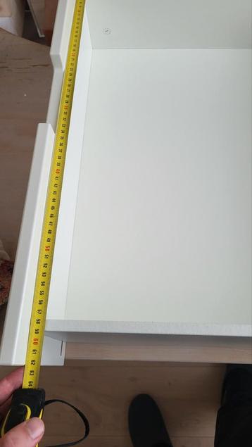 Wit Nordli bed met lades IKEA - afbeelding 6