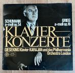 KLAVIERKONZERTE - Schumann Grieg Gieseking ( LP 1973 DLD ), Gebruikt, Verzenden, Romantiek, 12 inch