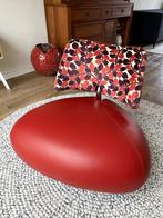 Leolux Pallone fauteuil, Ophalen, Zo goed als nieuw, 50 tot 75 cm, Leer