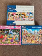 Disney Puzzels, Ophalen, 500 t/m 1500 stukjes, Zo goed als nieuw, Legpuzzel
