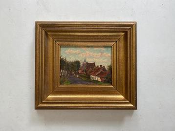 Schilderij door Edward De Looz Block beschikbaar voor biedingen