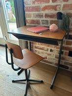 Vintage kinder schooltafel en stoel (merk Marko), Ophalen, Gebruikt, Tafel(s) en Stoel(en)