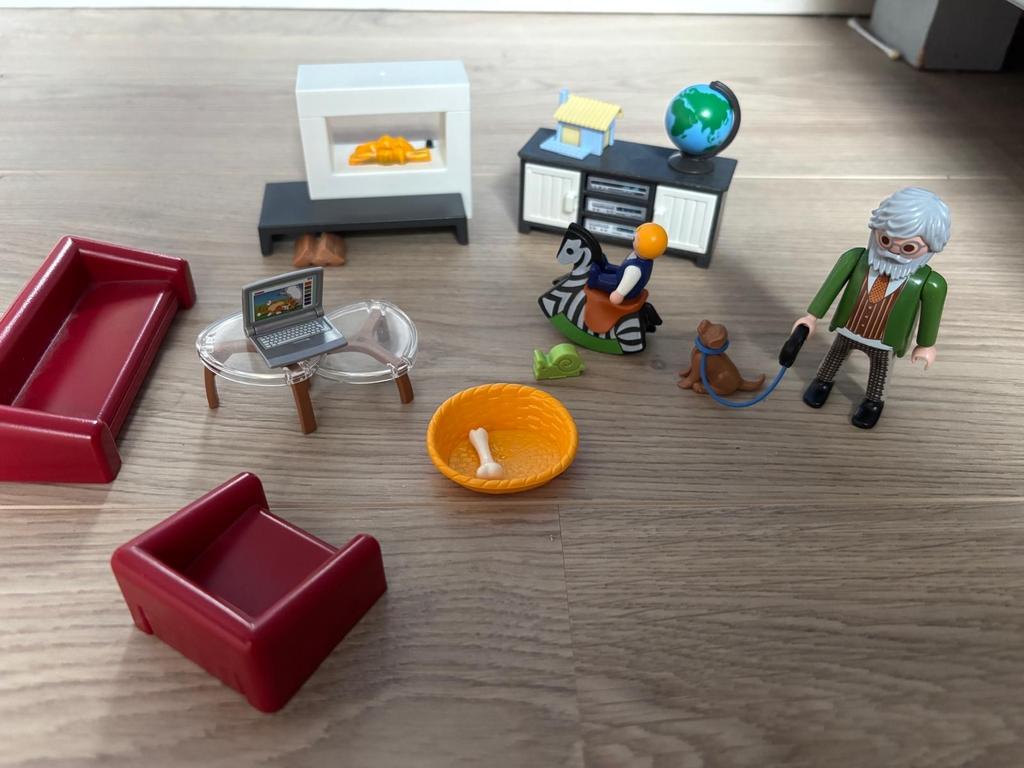 Playmobil Woonkamer Set 70207, Kinderen en Baby's, Speelgoed | Playmobil, Ophalen, Zo goed als nieuw, Complete set