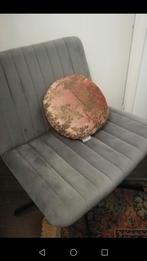 Mooie draai fauteuil grijs, Huis en Inrichting, Fauteuils, Ophalen, Minder dan 75 cm, Zo goed als nieuw, Stof