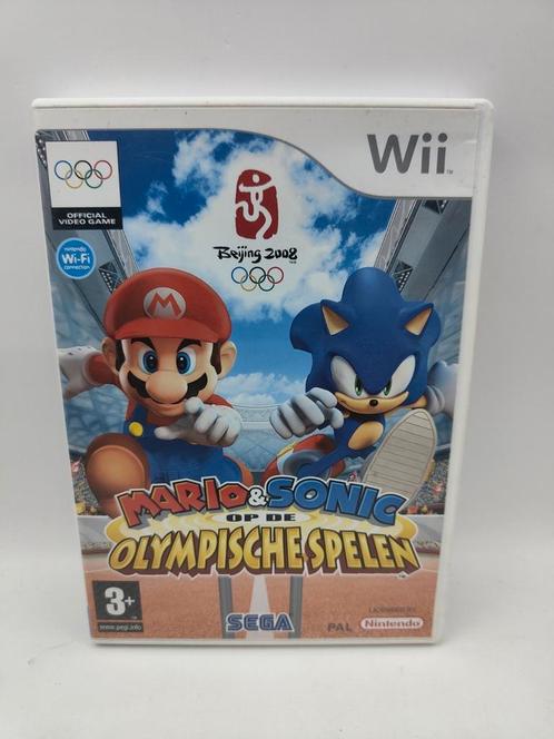 Mario en sonic op de Olympische spelen Wii, Spelcomputers en Games, Games | Nintendo Wii, Zo goed als nieuw, Sport, 3 spelers of meer
