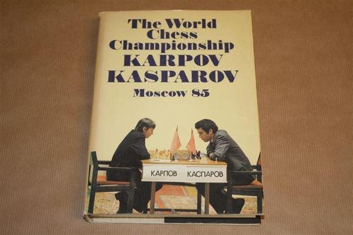 The World Chess Championship, Karpov-Kasparov. Moscow 85., Boeken, Sportboeken, Gelezen, Watersport en Hengelsport, Ophalen of Verzenden