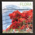 Postzegel Ndl 2025 Flora Eustatius Flamboyant, Postzegels en Munten, Ophalen of Verzenden, Na 1940, Gestempeld