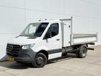 Mercedes-Benz Sprinter 514 2.2 CDI Kipper Dubbellucht 3.5t T, Auto's, Bestelauto's, 2680 kg, Achterwielaandrijving, Gebruikt, Wit