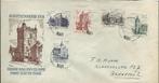 Ned 568 t/m 572 FDC E4 Kastelen, Postzegels en Munten, Postzegels | Nederland, Ophalen of Verzenden, Na 1940, Gestempeld