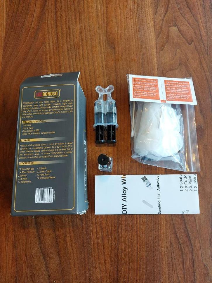 Een nieuwe autovelg reparatie set, Auto diversen, Overige Auto diversen, Ophalen of Verzenden