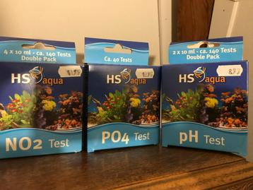 HS Aqua waterwaarden tests beschikbaar voor biedingen