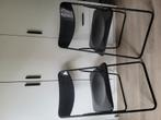 Ikea TED 2x zwarte stoelen van Niels Gammelgaar, Huis en Inrichting, Stoelen, Ophalen, Zo goed als nieuw, Zwart, Twee