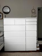 Malm ladekast set - 2 delen, Huis en Inrichting, Ophalen, 5 laden of meer, 100 tot 150 cm, 50 tot 100 cm