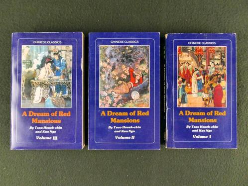 3X A Dream of Red Mansions: Chinese classics (1990), Boeken, Romans, Gelezen, Wereld overig, Ophalen of Verzenden