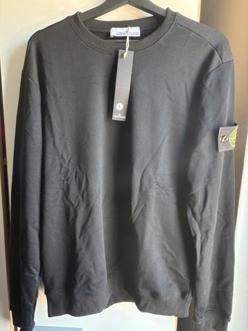Stone Island Sweatshirt – Zwart (maat L) beschikbaar voor biedingen