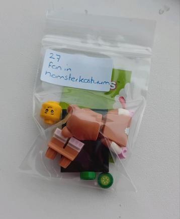 Lego minifigurine Hamster Kostuum Fan, nieuw, CMF 27 beschikbaar voor biedingen