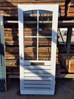 Voordeur buitendeur deur hardhout 221,5 x 92,5 ( 185 ), Doe-het-zelf en Verbouw, Ophalen, Gebruikt, 80 tot 100 cm, Buitendeur