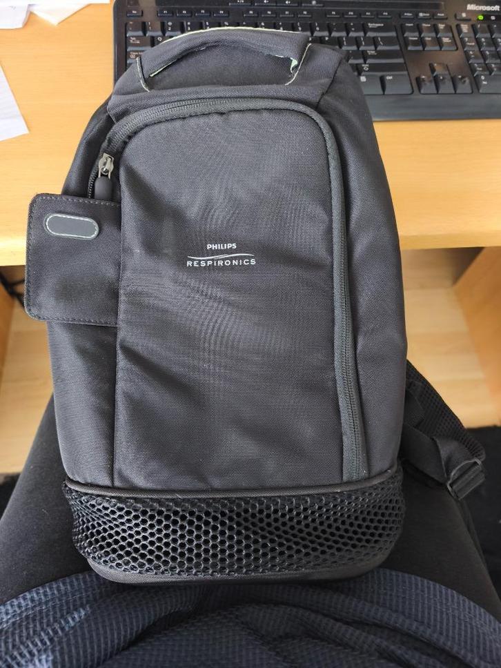 Te koop Philips SimplyGo rugtas en handtas., Diversen, Verpleegmiddelen, Zo goed als nieuw, Ophalen of Verzenden