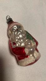 Vintage antieke kerstbal, kerstman rood, Diversen, Ophalen of Verzenden, Zo goed als nieuw