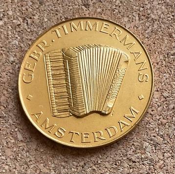 Medaille - GEBR. TIMMERMANS  - AMSTERDAM 1952. beschikbaar voor biedingen