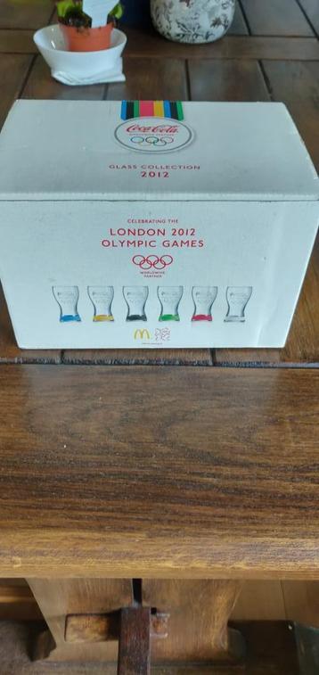 Coca-Cola glazen – London 2012 Olympic Games (crew editie) beschikbaar voor biedingen
