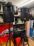 2 x Berhinger 212 A active speakerset  400watt op standaard, Muziek en Instrumenten, Ophalen of Verzenden, Gebruikt