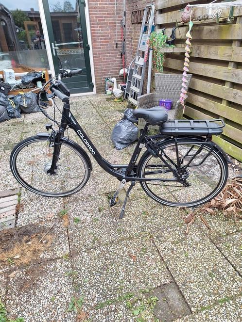 Zo goed als Nieuwe elektrische fiets, Fietsen en Brommers, Elektrische fietsen, Zo goed als nieuw, Overige merken, 50 km per accu of meer