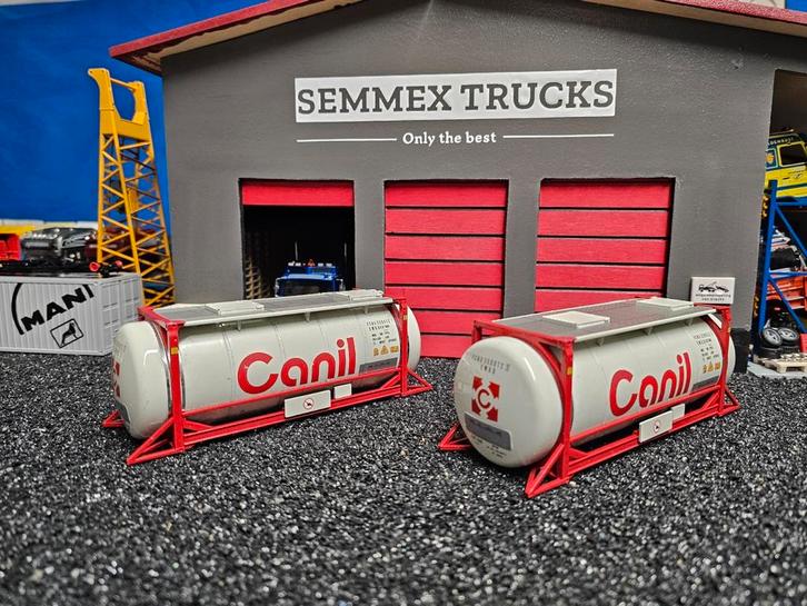 wsi 30 foot swaptank b keus  canil, Hobby en Vrije tijd, Modelauto's | 1:50, Gebruikt, Bus of Vrachtwagen, Wsi, Ophalen