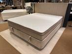 Boxspring/Baza met opbergruimte 180cm Direct/leverbaar E7266, Huis en Inrichting, Slaapkamer | Boxsprings, Beige, Ophalen of Verzenden