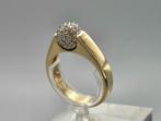 Gouden vintage Design ring met Diamant Ca: 0.55 ct. 2025/565, 18 tot 19, ., Ophalen of Verzenden, Zo goed als nieuw