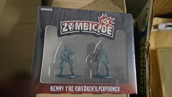 bordspel miniatuur Warhammer Zombicide Sylvester Stallone, Hobby en Vrije tijd, Gezelschapsspellen | Bordspellen, Nieuw, Een of twee spelers