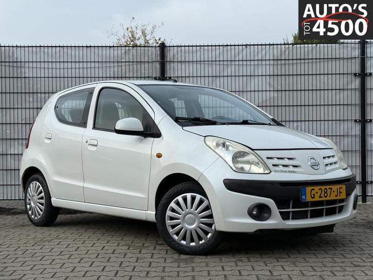 Nissan Pixo 1.0 Visia Airco! Nieuwe APK!, Auto's, Nissan, Bedrijf, Te koop, Pixo, ABS, Airbags, Airconditioning, Alarm, Centrale vergrendeling