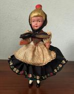 Vintage Pop Hessen Celba Schoberl & Becker 23 cm 1950, Verzamelen, Poppen, Ophalen of Verzenden, Gebruikt, Pop