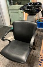 Kappers wasbak met stoel – goede staat, Ophalen