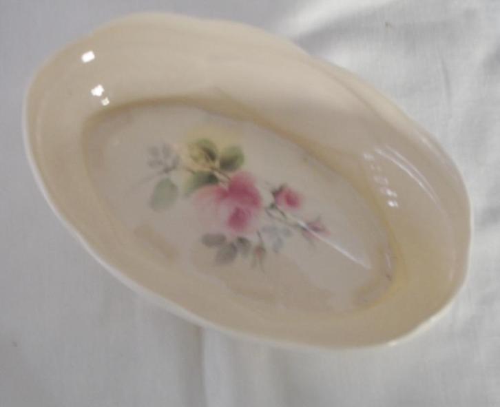 ﻿ANTIEKE DONEGAL IRISH ROSE PARIAN SCHAAL VAN BELEEK - ooq, Antiek en Kunst, Antiek | Porselein, Verzenden