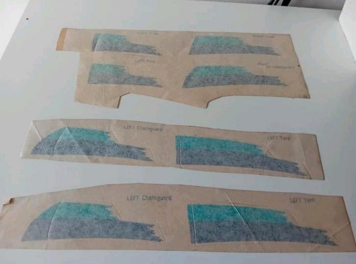 Honda motor stickers, oudjes ongebruikt, Motoren, Accessoires | Stickers, Ophalen of Verzenden