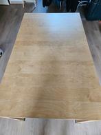 Eettafel (uitschuifbaar), Huis en Inrichting, Tafels | Eettafels, Ophalen, Gebruikt, Rechthoekig, 50 tot 100 cm